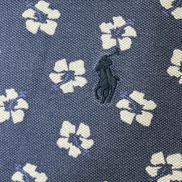 Polo Ralph Lauren Men's Floral Hibiscus Print Classic Fit Polo Shirt XXL - Picture 7 of 9